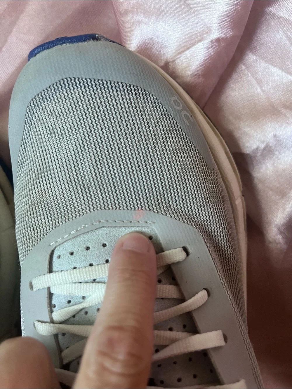 ON CLOUD WOMEN CLOUDNOVA FORM 2 RUNNING ATHLETIC SNEAKERS SILVER/HEATHER SIZE 8